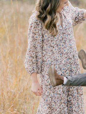 Z Supply floral maxi dress